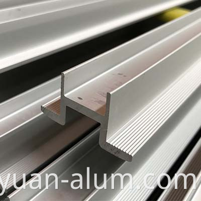 Guangyuan aluminum co., ltd aluminium solar panel frame extrusion profile